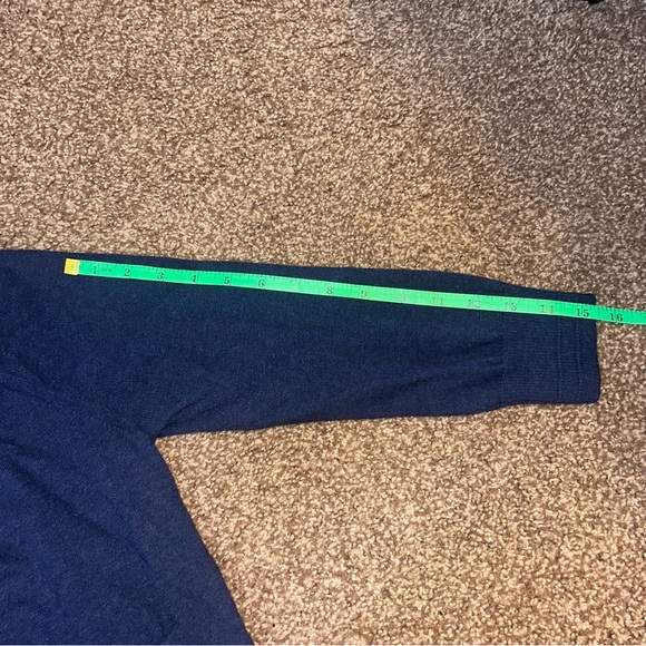 Y2K Juicy Couture Blue Cardigan Sweater with V-Neck. - Picture 5 of 5